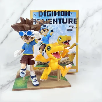 Digimon Dobrodružstvo Yagami Taichi & Agumon / Ishida Yamato & Gabumon Obrázok Modelu Hračka Bábika