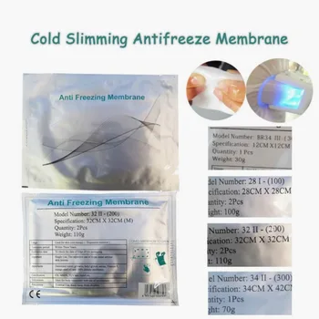 Anti-Freeze Membrány Pre Cryo Stroj Lipo Chudnutie Cryo Orgán Obrážačka Tuku Zmraziť Chudnutie Stroj Rýchlu Loď