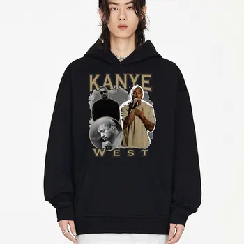 2023 Nové Kanye West Tlač Hoodie Výpadku Hudobný Album Grafické Mikina Unisex Kvalitný Hip Hop Streetwear Hoodies Muži Ženy